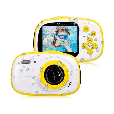 Digital Camera for Kids, 1080P HD Video Camera Mini Child Camcorder with 2 Inch LCD Screen Best 6MP Creative Gifts for 3-7 Year Old Boys Girls