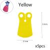 BASEPLATES Building Block Figure Accessory Yellow Cape (cape177-0) view 2