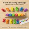 2026 Stack Game - Color Matching Stacking Puzzle Game - Fast Pattern Challenge Ring Stack Puzzle - 2-Player Competitive Pattern Challenge Game (1) view 2