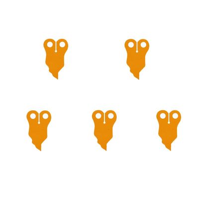 BASEPLATES Building Block Figure Accessory Orange Cape (cape194-0)