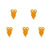 BASEPLATES Building Block Figure Accessory Orange Cape (cape194-0) view 1