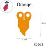BASEPLATES Building Block Figure Accessory Orange Cape (cape194-0) view 2