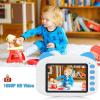 Kids Selfie Camera, Christmas Birthday Gifts for Girls Age 3-9, HD Digital Video Cameras for Toddler, Portable Toy for 3 4 5 6 7 8 Year Old Girl(Blue) view 4