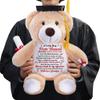 A Little Hug from Heaven on Your Graduation, A Little Hug from Heaven Personalized Graduation Teddy Bear, Graduation Bear from Grandpa in Heaven, Graduation Bear Plush from Heaven 2026, Sympathy Gifts view 1