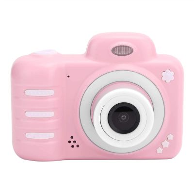 Kids Digital Camera for Toddler Girls Toy Camera Kids Video Camera, Children Selfie Camera 2.4 Inch IPS Screen Mini Kids Camcorder Video Recorder(Pink)