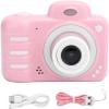 Kids Digital Camera for Toddler Girls Toy Camera Kids Video Camera, Children Selfie Camera 2.4 Inch IPS Screen Mini Kids Camcorder Video Recorder(Pink) view 4