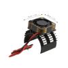 28000RPM Metal Motor Cooling Fan, 30mm Aluminum Alloy Heat Sink Radiator for F540 550 3650 3660 Brushless Motors with High - Speed Cooling Performance (Gold) view 3