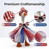 7 Inch Desk Goose Outfit - 4th of July Patriotic Tutu Dress Desk Goose Costumes, Festive Clothes for 7" Desktop Magnetic Goose Statue, Independence Day Summer Holiday Home Office Decor Accessories view 2