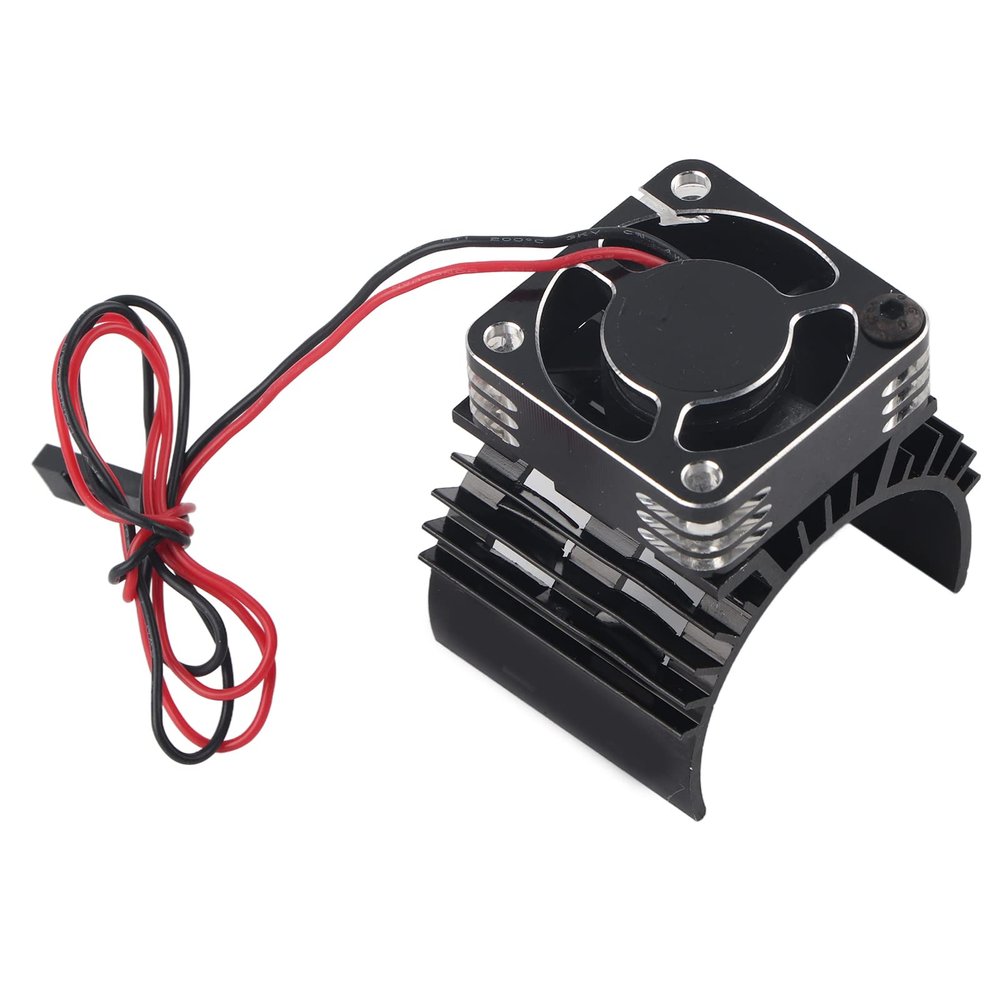 28000RPM Metal Motor Cooling Fan, 30mm Aluminum Alloy Heat Sink Radiator for F540 550 3650 3660 Brushless Motors with High - Speed Cooling Performance (Silver)