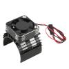 28000RPM Metal Motor Cooling Fan, 30mm Aluminum Alloy Heat Sink Radiator for F540 550 3650 3660 Brushless Motors with High - Speed Cooling Performance (Silver) view 2