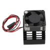 28000RPM Metal Motor Cooling Fan, 30mm Aluminum Alloy Heat Sink Radiator for F540 550 3650 3660 Brushless Motors with High - Speed Cooling Performance (Silver) view 4