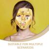 Abaodam Disco Ball Mirror Mask for Women Halloween Glitter Face Cover Masquerade Party Costume Accessory Sparkly Birthday Celebration view 3