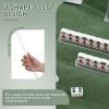 Abaodam 4pcs Mahjong Tile Racks U-Shaped Holders Travel-Friendly Compact Display Stands for Seniors and Mahjong Players Large Size 318x18x10mm Tabletop Game Accessory view 3