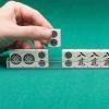 Abaodam 4pcs Mahjong Tile Racks U-Shaped Holders Travel-Friendly Compact Display Stands for Seniors and Mahjong Players Large Size 318x18x10mm Tabletop Game Accessory view 4