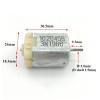 1020456 FC-280SC-20150 Mini 280 Flat Motor DC 12V 24mm Electric Motor D-Shaft for Car Door Lock Actuator Repair Engine 1Pcs view 2