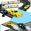 UNIKONIO 1:87 Slot Car Race Track Set with 360-Degree Loop & U-Shaped Slope view 3