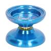 Yoyo Ball Unresponsive Aluminum Alloy Stability Advanced Yoyo with 3pcs Strings Glove (Blue) view 4