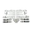 11-Piece Metal RC Suspension & Steering Parts Set Includes Swing Arms, Steering Cups, Shock Absorbers Compatible with 1/10 & 1/12 Scale Off-Road RC Cars(Silver) view 1