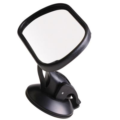 BATHVEVE Rearview Mirror for Car Seats Suction Cup Rear View Mirror with Explosion-proof Back Film Wide Angle for Rear Facing Car Seats
