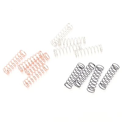GLOGLOW Nan Model Car Accessories, Steel RC Shock Absorbers for Axial SCX24, Adjustable Suspension Parts with Spring Dampers for 1/24 Scale OffRoad Vehicles Car Model Accessories