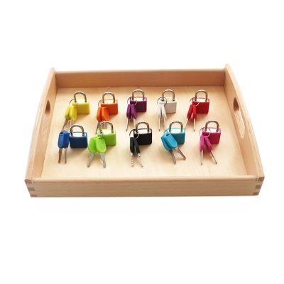 LLTCMAOYI Matching Lock and Key Set, Toddler Fine Motor Sensory Toy