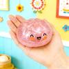 2026 New Glitter Dumpling Soft Box, Stress Relief, Soft Squeeze Decompression Dough, Glitter Dumpling Soft for Stress Relief (Transparent Pink) view 3