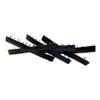 Kamipita Cross X Mini Type, 1.96 * 0.82inches, 2-Pack, Non-Stain Hair Clips, Hairpins (Faux leather Brown) view 3