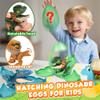 4 Pack Hatching Dinosaur Eggs for Kids Boys, Travel Toys Essentials for Toddlers Kids Dinosaur Eggs Surprise Birthday Gift Toys for Boys Aged 3 4 5 6 7 8 Year Old Easter Basket Stuffer Gift Girl view 3