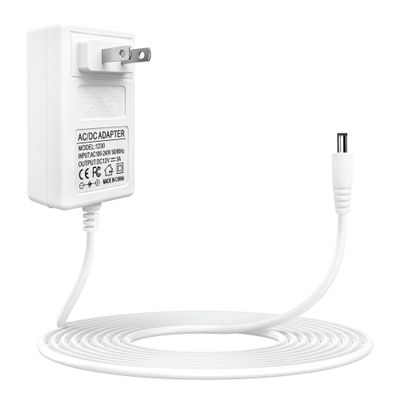 Ermorgen 10ft Power Cord for 4moms mamaRoo 4/2, 12V 3A Charger for RockaRoo Baby Swing, mamaRoo 2015 Infant Seat/Model 1037, 1026, 4M-005 3m Charging Cable, AC Adapter