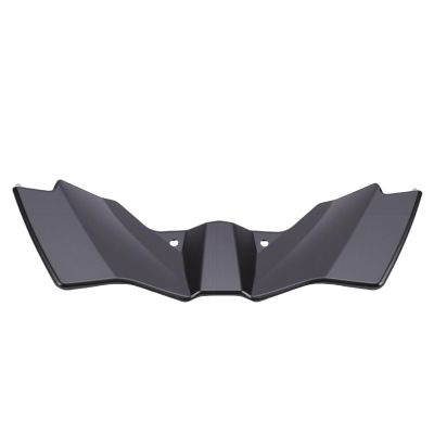 OPPWONG Front Spoiler Winglets Kit, Front Lip Spoiler Wing Deflector, Aerodynamic Fairing Kit Replacement with Design, Ideal for CB1000 Hornet SP 2025+ (Black)