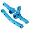 Oyhhalginate RC Steering Servo Saver Complete Set, Aluminum Alloy RC Steering Assembly for 1/10 Remote Control Car, Easy Installation with All Mounting Hardware Included (Blue) view 2