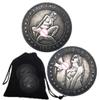 Couple Sport Challenge Coins Party Game Role Playing Props Hobo Nickel Commemorative Prayer Token Gifts for Men, Collectors, Historians, and Enthusiasts (2pcs) view 1