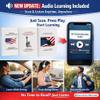 blinvcra Upgrade US Citizenship Flash Cards 2026, New Version with Audio, N-400 Vocabulary Definition, Reading & Writing Test, 128 Q&A, Souvenir Pin, English & Spanish Portable Study Guide view 3
