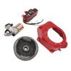 Electric Start Kit, Starter Motor Flywheel Cover for GX160 GX200 5.5HP 6.5HP 4 Stroke Engines - Smooth Quick Start, Complete Ignition Kit, Easy Upgrade view 2