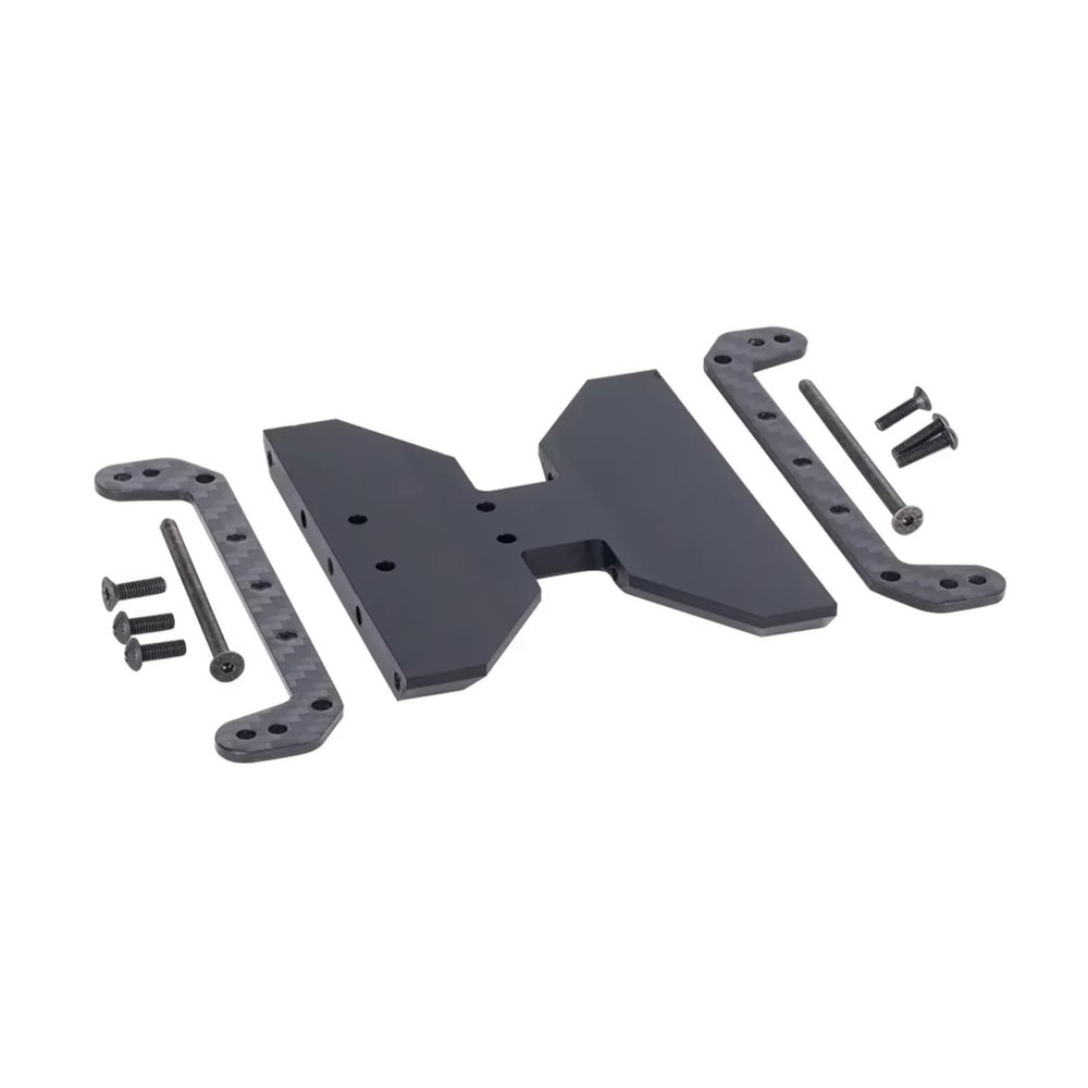 Rc Chassis For Axial For SCX10 For Capra 1.9 For UTB F9 AXI03004 1/10 Carbon Fiber Chassis Skid Plate Transmission RC Crawler Car Upgrade Parts