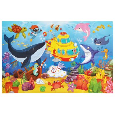 100 Piece Puzzles for Kids Ages 4-6 - Puzzles Ages 6-8 Year Old - Toy for Learning Ocean Animals for 8-10 yo - Jigsaw Toddler Game for Boy and Girl Ag