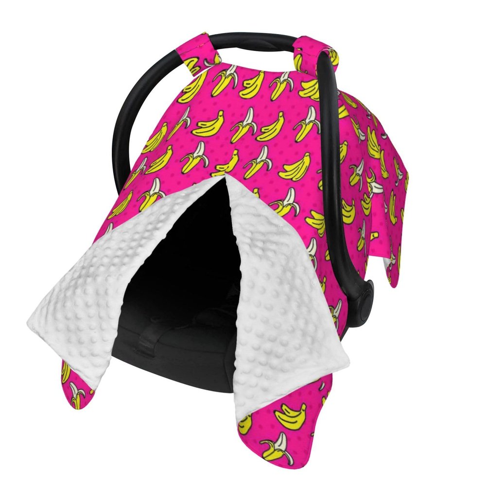 Banana Baby Car Seat Canopy Cover, Nursing Cover for Newborn, Western Baby Stuff Stroller Cover for All Seasons