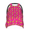 Banana Baby Car Seat Canopy Cover, Nursing Cover for Newborn, Western Baby Stuff Stroller Cover for All Seasons view 2