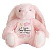 A Cuddle from Heaven, A Cuddle from Heaven - Personalized Memorial Stuffed Bunny, Sympathy Bunny Plush 2026 with Photo for Kids, Memorial Stuffed Animal Plush 2026, Gifts from Loss of Grandma Grandpa view 2