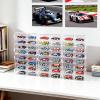 1/64 Scale Matchbox Wheels Toy Car Display Case Holds 48 Toy Cars Storage Organizer, Clear Display Box with Clear Snap-On Dust Cover 6.5 X 7.5 X 1.6 Inches 6 Pack view 2