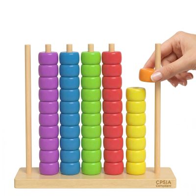 AMPLUSBEAU 2026 Trendy Color Matching Stacking Puzzle Game, Rings Stack Puzzles for 2 Players, Fast Pattern Challenge Competitive Tabletop Brain Teaser for Family