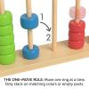 AMPLUSBEAU 2026 Trendy Color Matching Stacking Puzzle Game, Rings Stack Puzzles for 2 Players, Fast Pattern Challenge Competitive Tabletop Brain Teaser for Family view 2