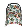 Hawaiian Surfer Baby Car Seat Canopy Cover, Nursing Cover for Newborn, Western Baby Stuff Stroller Cover for All Seasons view 2
