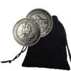 2Pcs Husband Kiss Girl Nightclub Game Challenge Coins Role Playing Props Hobo Nickel Decision Coin Prayer Token Gifts for Couple, Husband and Wife, Collectors, and Enthusiasts view 3