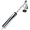 Semi Truck 24" Swivel Pogo Stick,Pogo Stick for Air Brake Line & Electric Power Cord Holder,Heavy Duty Stainless Steel Pogo Stick with 3 & 1 Hole Clamp,Chrome view 1