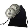 2Pcs Romantic Couple Love Art Challenge Coins Nightclub Role Playing Props Party Game Decision Coin Prayer Token Gifts for Couple, Husband and Wife, Collectors and Enthusiasts view 3