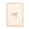 CRU-CIAL 24142HCH Crucial Writing Stamp Book, Butterfly on Peony view 2