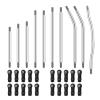 RC Car Parts for Axial for Scx10 Pro 1/10 Rc Crawler Car Link Set with Plastic Rod End Metal Upgrade Parts Remote Control Accessories 10 PCS view 1