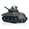 TOUCAN RC HOBBY 1/16 Remote Control Tank Sherman M4A3 Infrared System Barrel Elevation Smoke Unit 360 Rotation Metal Chassis Tracks RC Road Wheels view 3