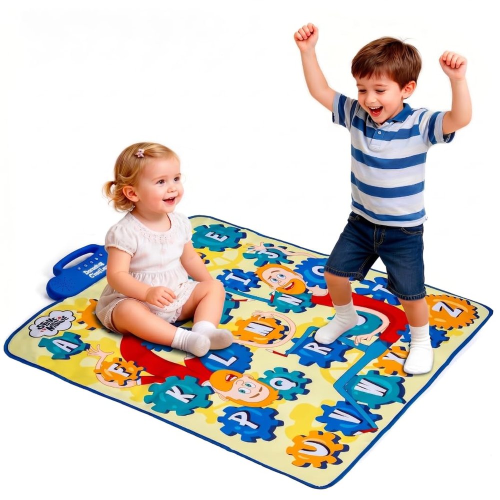 STEVE and MAGGIE Baby Toys for 1 Year Old, Alphabet Musical Mat
